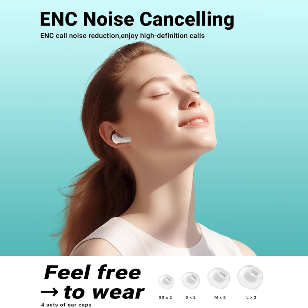 ACEFAST T9 Crystal Air Wireless Earbuds (AI Call Noise Reduction, 30h Playtime)