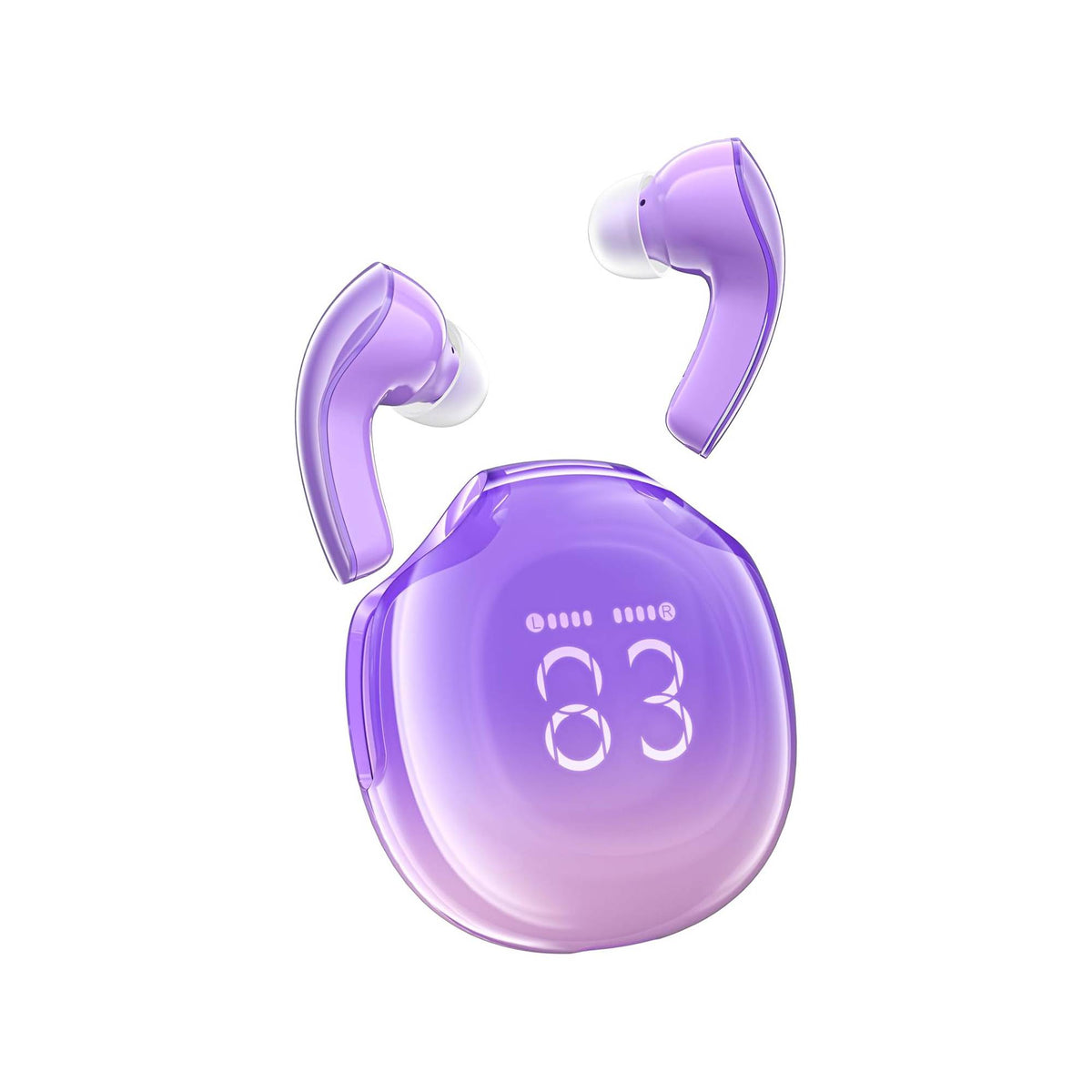 ACEFAST T9 Crystal Air Wireless Earbuds (AI Call Noise Reduction, 30h Playtime)