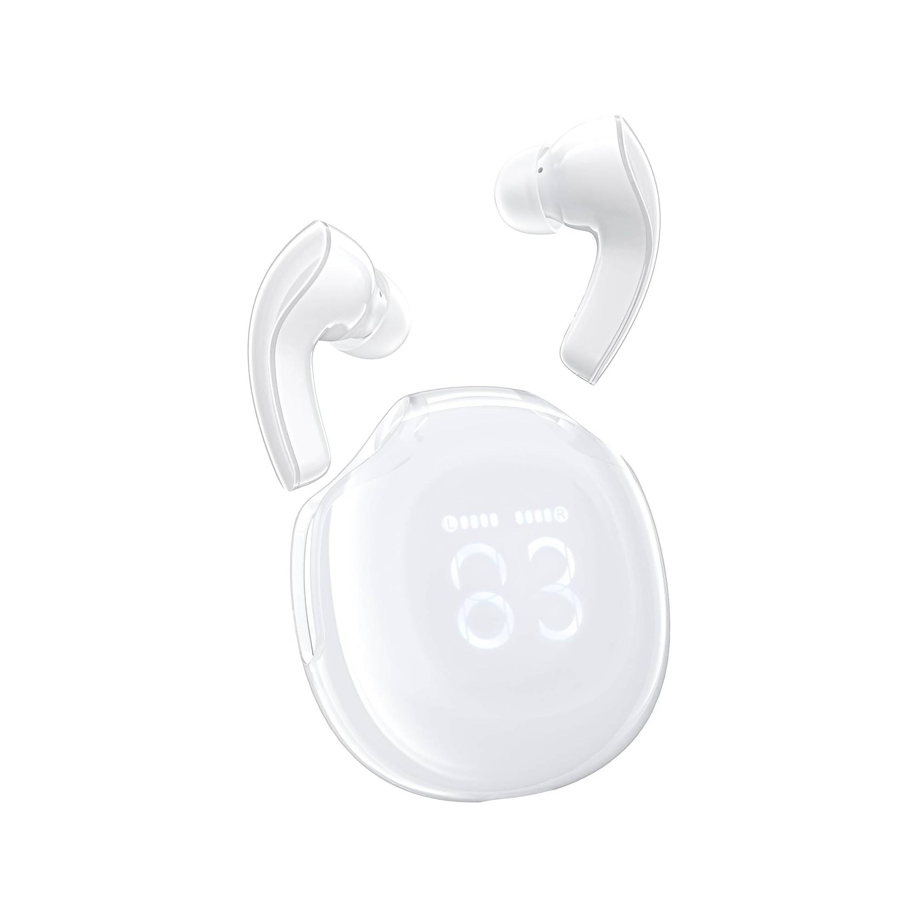 ACEFAST T9 Crystal Air Wireless Earbuds (AI Call Noise Reduction, 30h Playtime)
