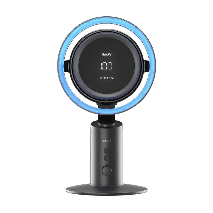 Jisulife Pro3 Table Fan Rechargeable 7200mAh 100 Speed USB-C