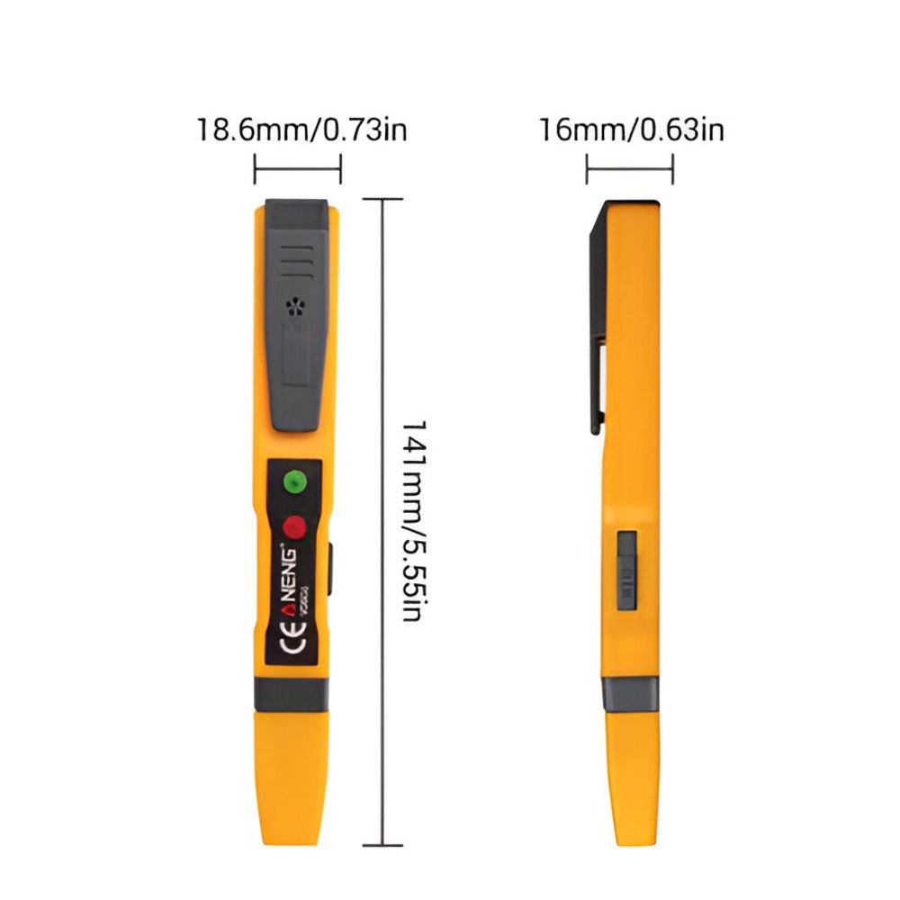 Voltage Tester Pen VD806 white background 2