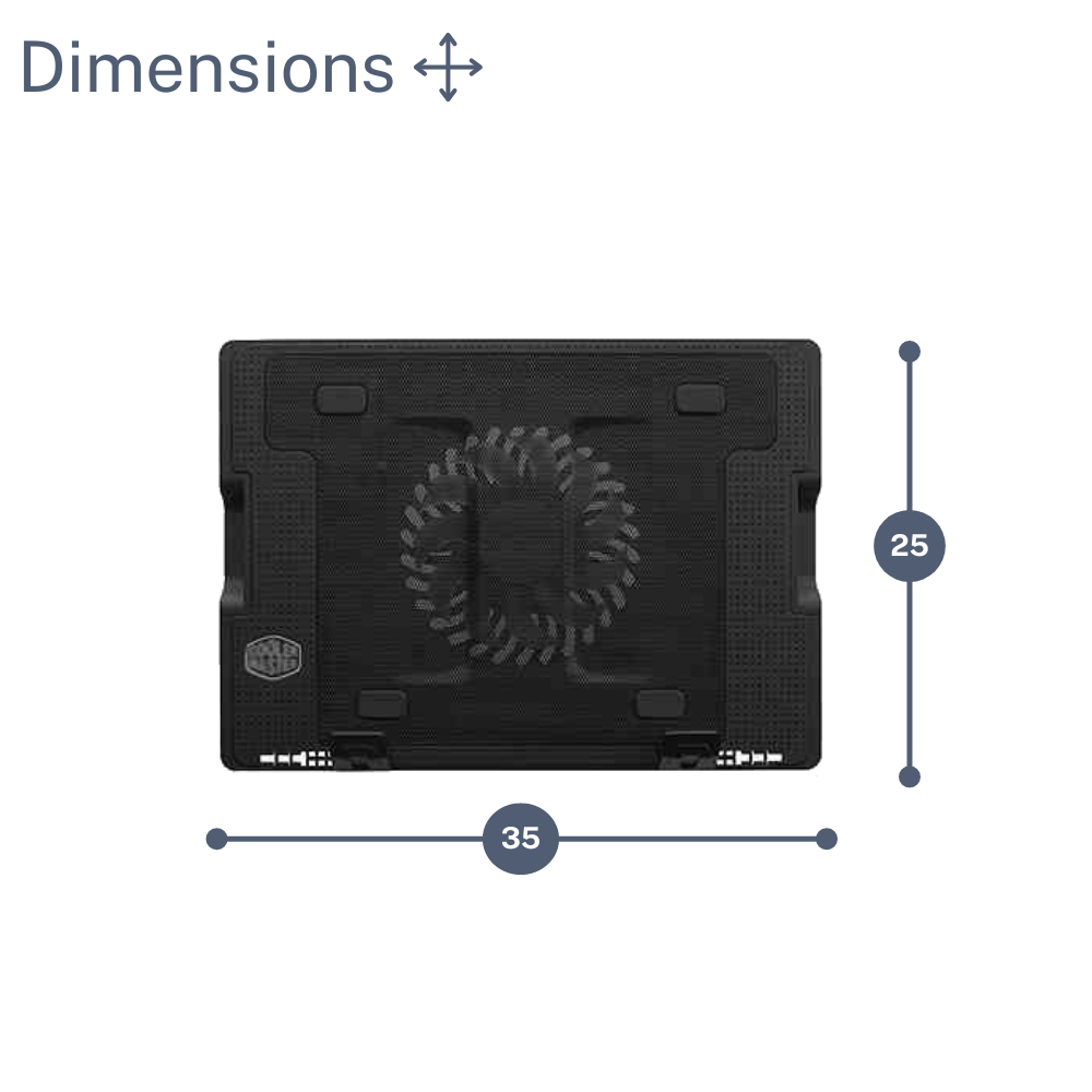 Ergostand Laptop Stand and Cooling Pad