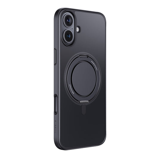 Baseus Skyring Magnetic Phone Case With Ring Stand Compatible with iPhone 16 - iPhone 16 on white background