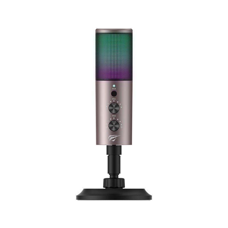 HAVIT GK61 RGB Computer Live Streaming & Recording Microphone