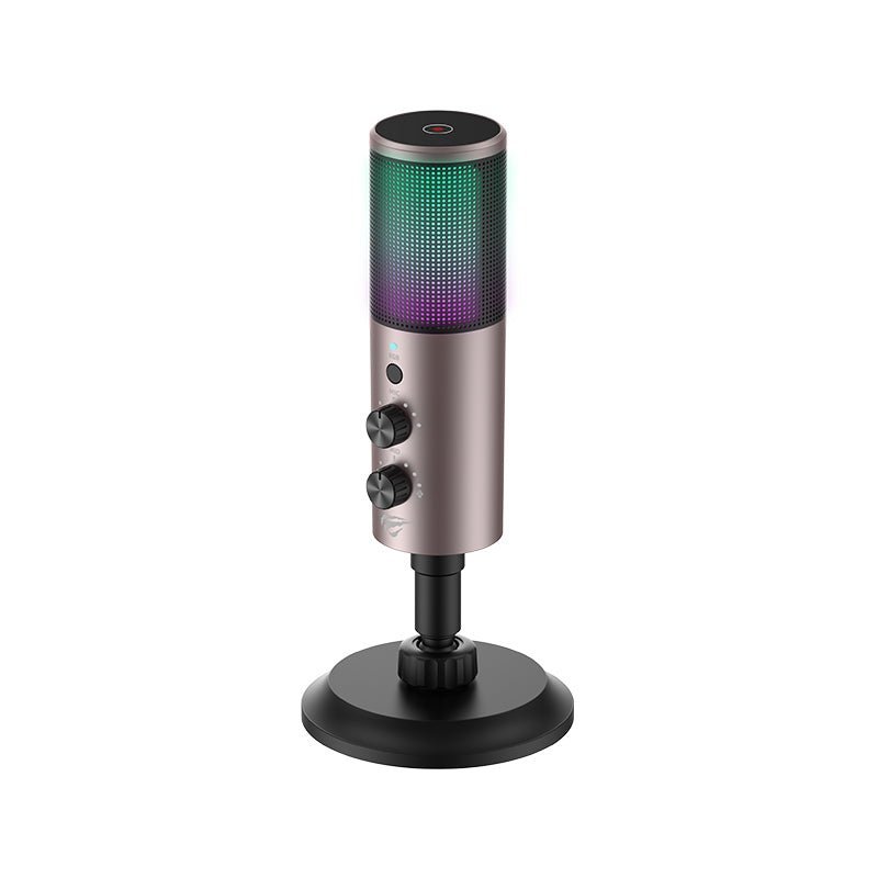 HAVIT GK61 RGB Computer Live Streaming & Recording Microphone