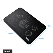 HAVIT HV-F2067 Laptop Cooling Pad Dual Fan USB Adjustable