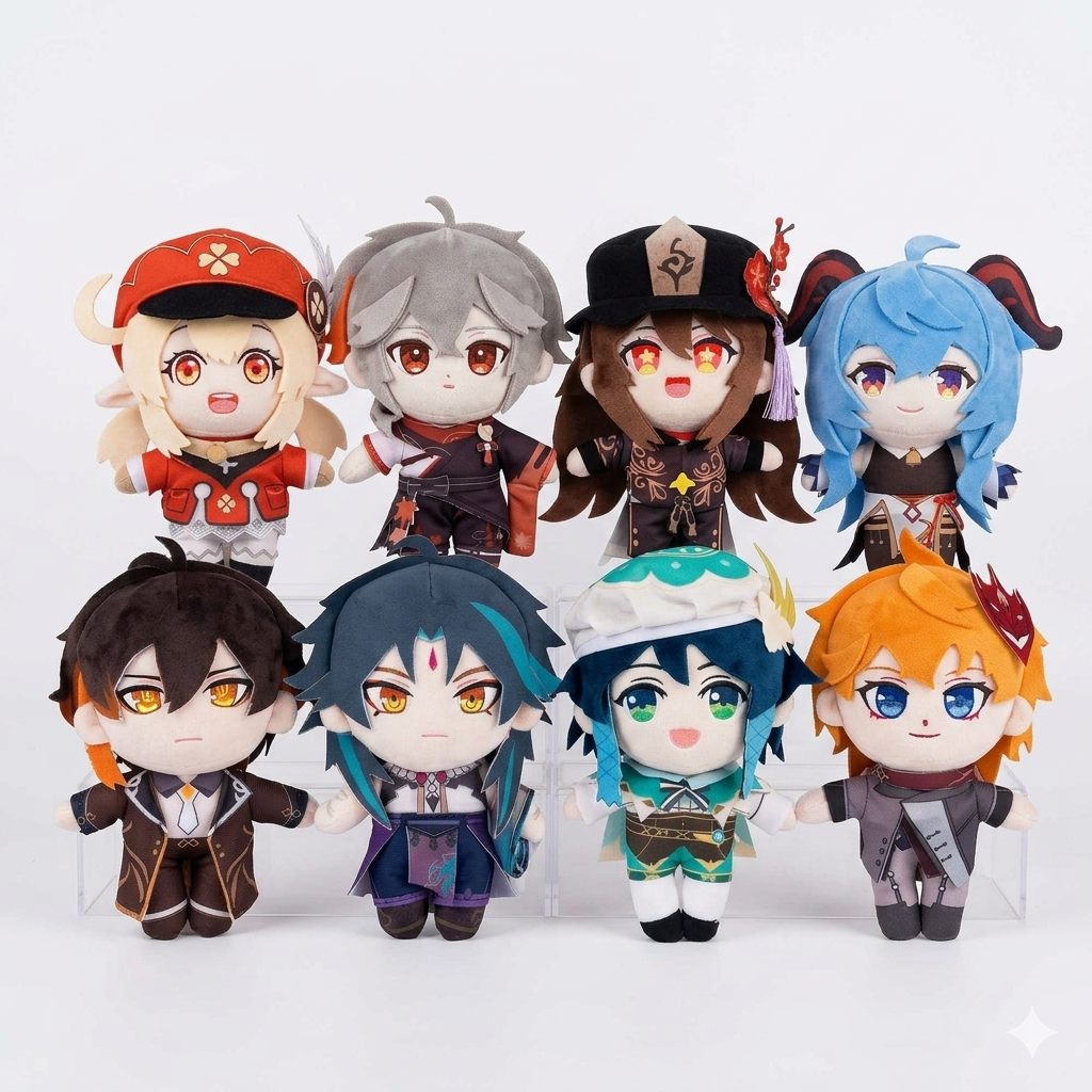 Genshin Impact 20cm Soft Plushies