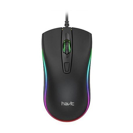 HAVIT MS72 Wired USB Gaming Mouse 1200 DPI with RGB Light