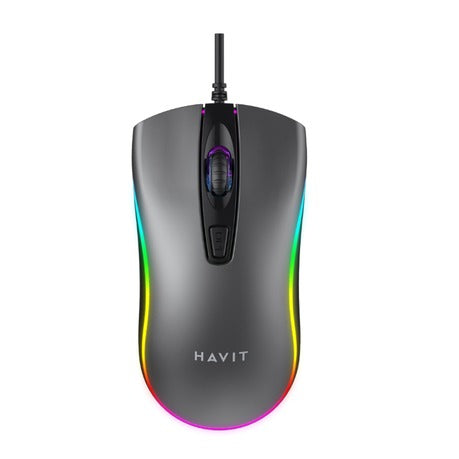 HAVIT MS72 Wired USB Gaming Mouse 1200 DPI with RGB Light