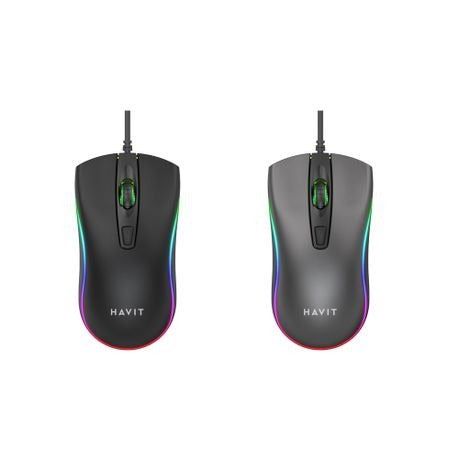 HAVIT MS72 Wired USB Gaming Mouse 1200 DPI with RGB Light