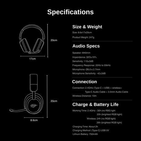 HAVIT Fuxi-H7 Gaming Headphone