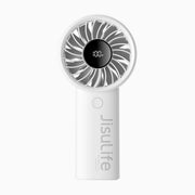 Jisulife Life4 Handheld Fan 3600mAh 5 Speed LED Display Handheld fan with digital display and 'Jisulife' branding on a white background