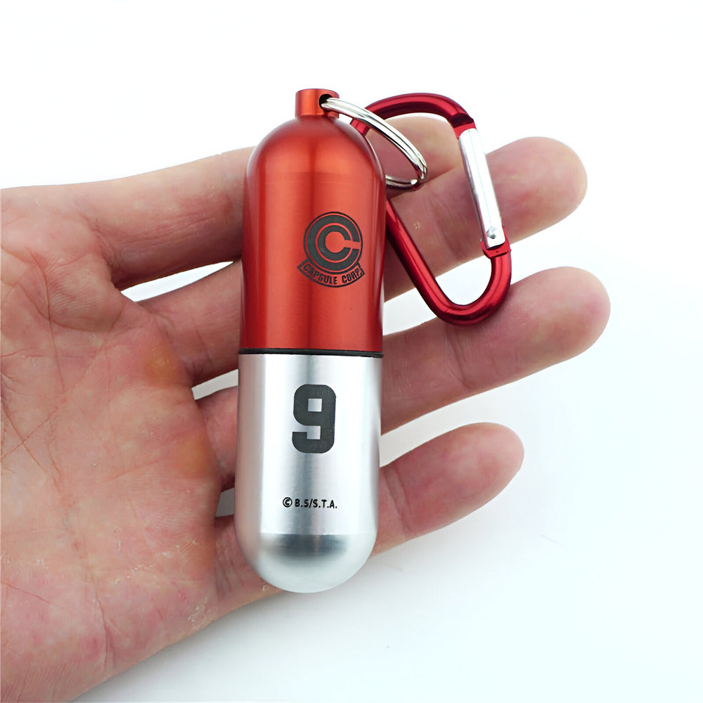 Dragon Ball Capsule Corp Capsule Keychain
