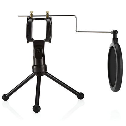 Microphone Pop Filter Desktop Stand PS-3
