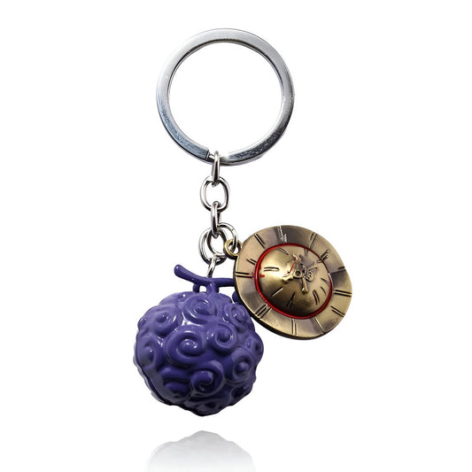 One Piece Devil Fruit Keychain