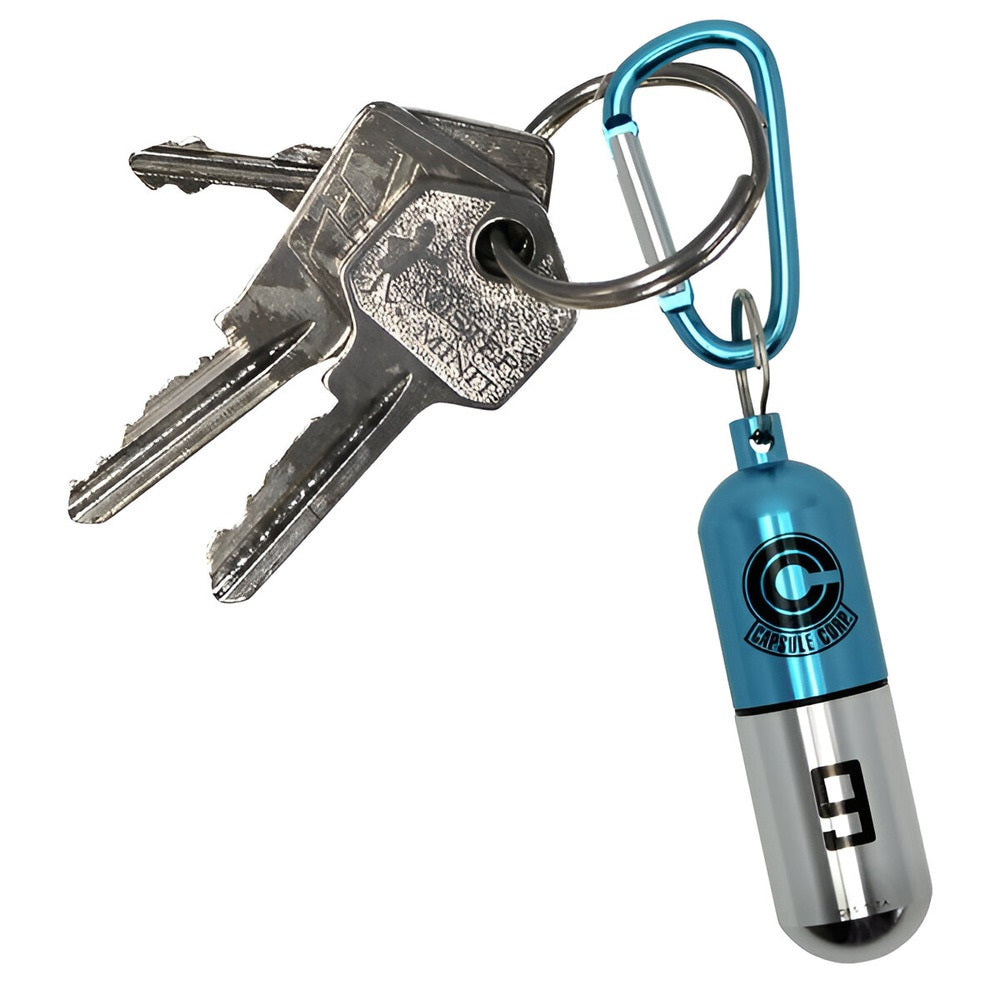 Dragon Ball Capsule Corp Capsule Keychain