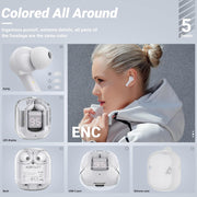 ACEFAST T6 ENC Wireless Earbuds (LED Display, 4‑Mic Calls, 20h Playtime)