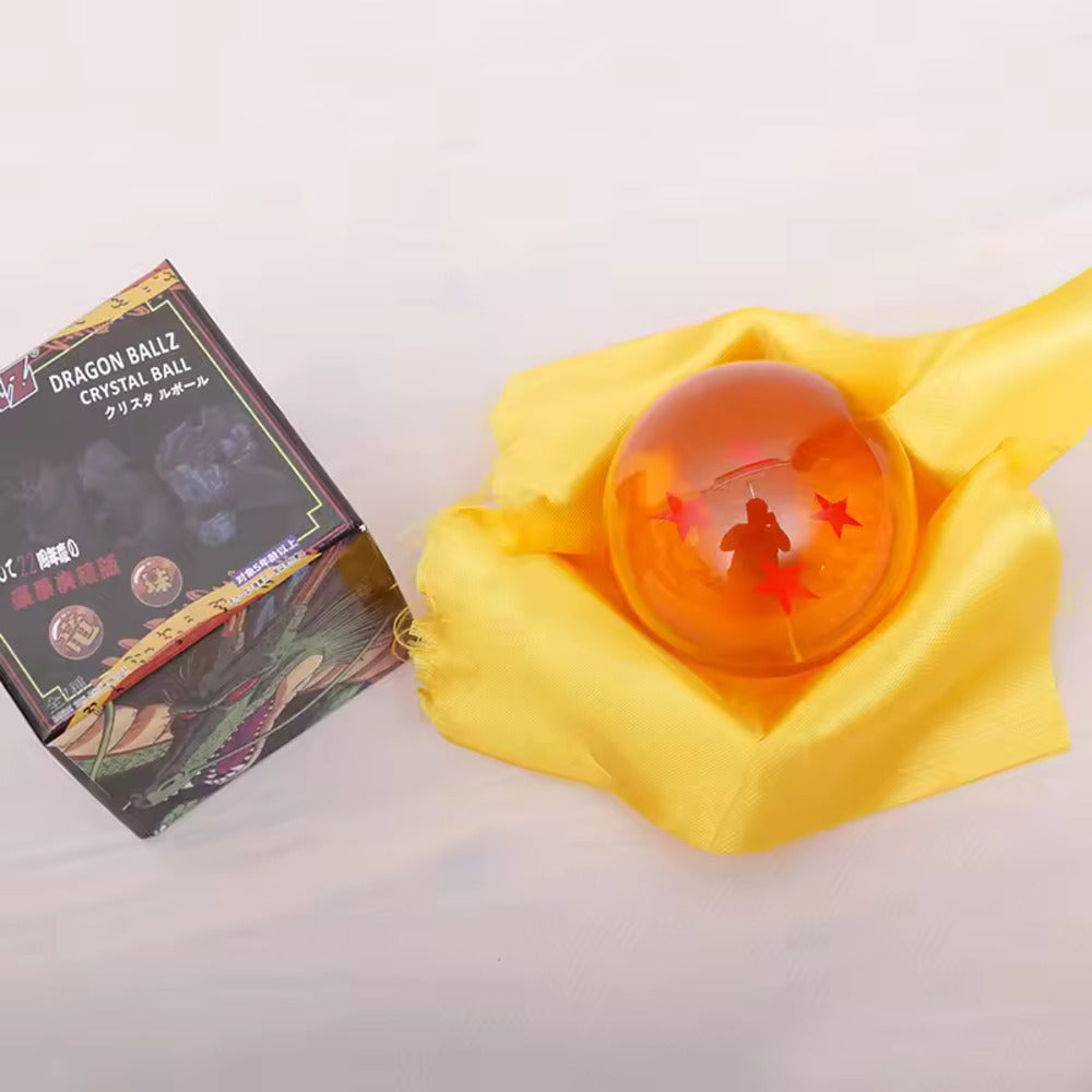Dragon Ball crystal ball with packaging on a white background