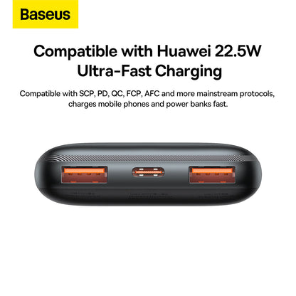 Baseus Bipow Pro Digital Display Fast Charge Power Bank 10000mAh 20W