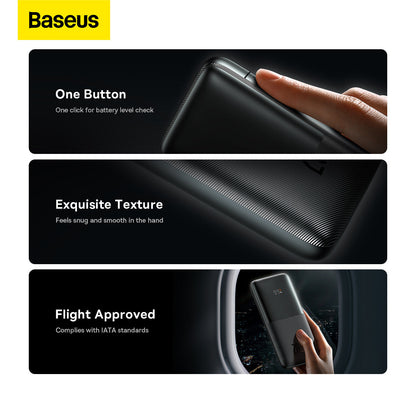 Baseus Bipow Pro Digital Display Fast Charge Power Bank 10000mAh 20W