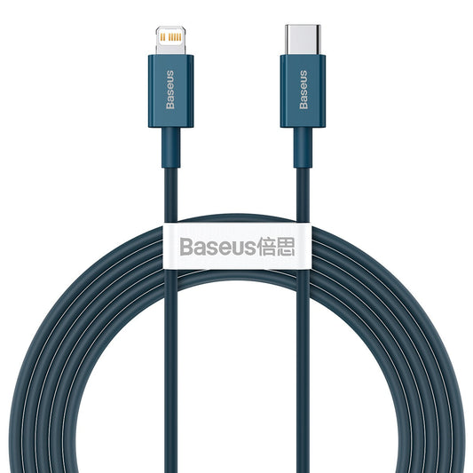 Baseus Superior Series Fast Charging Data Cable Type C to iOS PD 20W 2M Blue