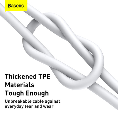 Baseus Superior Series Fast Charging and Data Cable USB to Type-C 66W 2M White