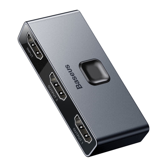 Baseus Matrix Two-Way HDMI Switch ( 2in1 or 1in2) - Space Gray